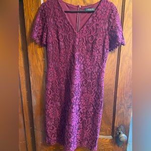 Purple Lauren by Ralph Lauren Dress